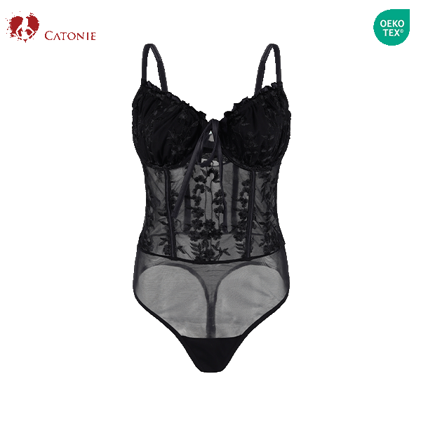 Sexy Black Lace Lingerie manufacturers